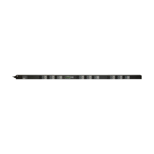 Tripp Lite PDU3XMV6G20 11.5kW 3-Phase Local Metered PDU, 208-240V (36 C13 & 9 C19), IEC-309 16/20A Red, 360-415V Input, 6 ft. (1.83 m) Cord, 0U Vertical