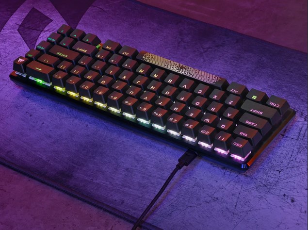 Corsair K65 PRO MINI keyboard Gaming USB QWERTZ German Black