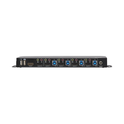 Tripp Lite B005-DPUA4 4-Port DisplayPort/USB KVM Switch - 4K 60 Hz, HDR, HDCP 2.2, IR, DP 1.4, USB Sharing