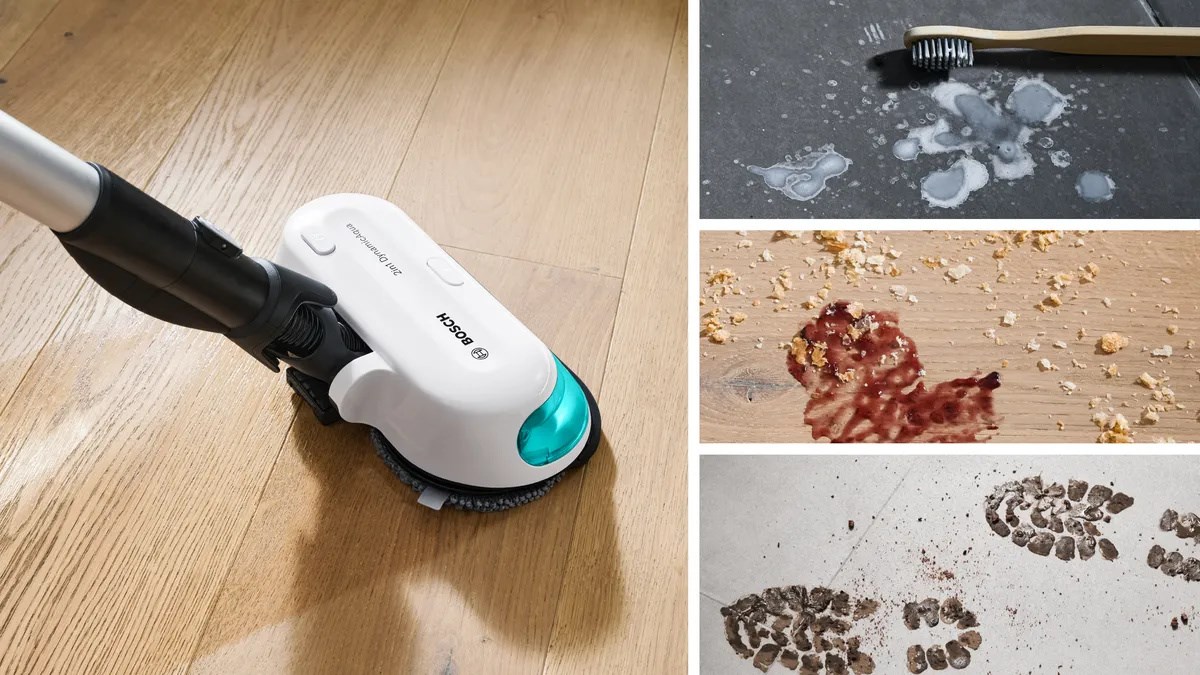 Bosch BCS71HYG1 stick vacuum/electric broom Battery Dry&wet HEPA Bagless 0.3 L 23.5 W Black, White 3 Ah