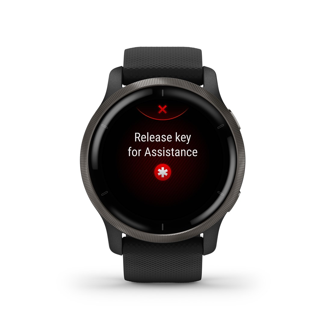 Garmin Venu 2 3.3 cm (1.3") AMOLED 45.4 mm Digital 416 x 416 pixels Touchscreen Wi-Fi GPS (satellite)