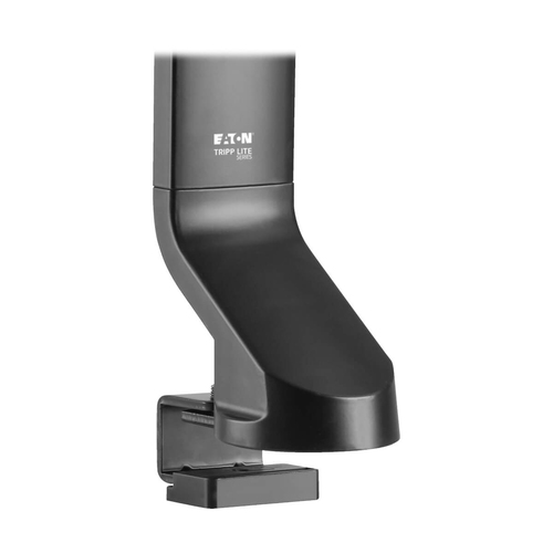 Tripp Lite DDR1727DC Dual-Display Monitor Arm with Desk Clamp and Grommet - Height Adjustable, 17” to 27” Monitors