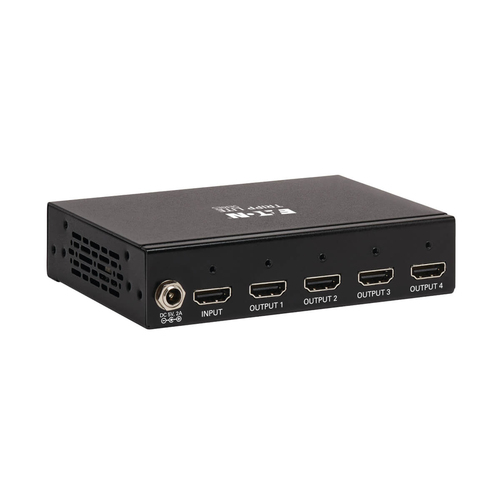 Tripp Lite B118-004-HDR 4-Port HDMI Splitter - 4K @ 60 Hz, 4:4:4, Multi-Resolution Support, HDR, HDCP 2.2, TAA