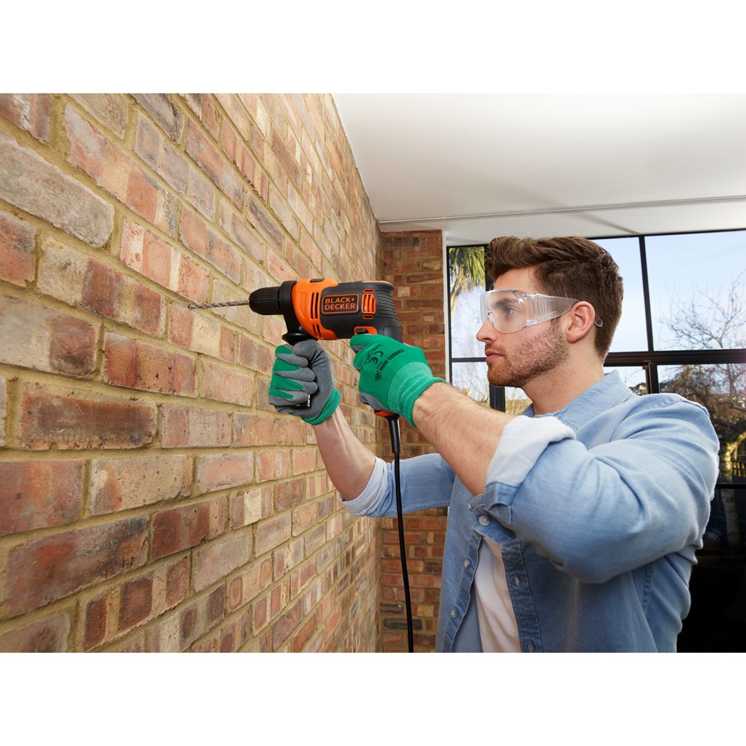 Black & Decker BEH710-QS drill 2800 RPM Black  Orange