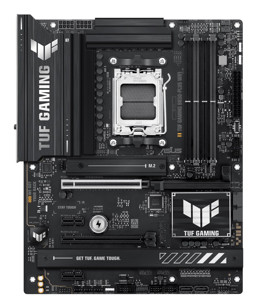 ASUS TUF GAMING B850-PLUS WIFI AMD B850 Socket AM5 ATX