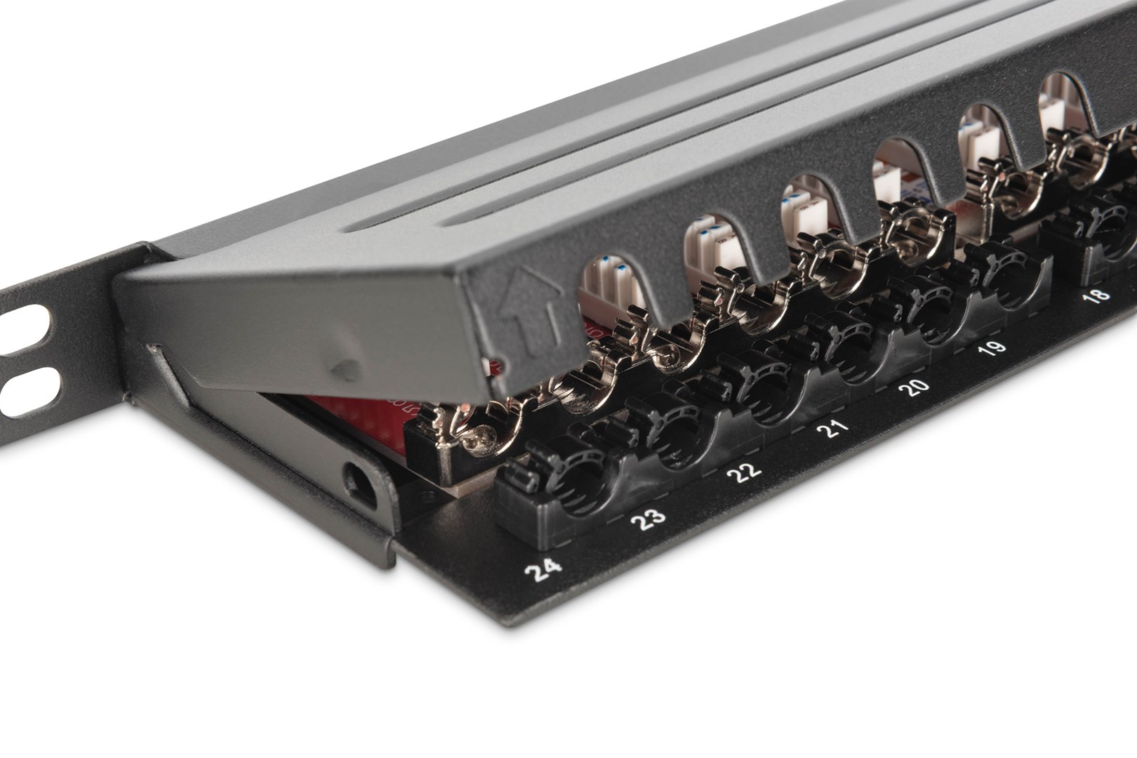 Digitus CAT 6A, Class EA High Density Patch Panel, shielded