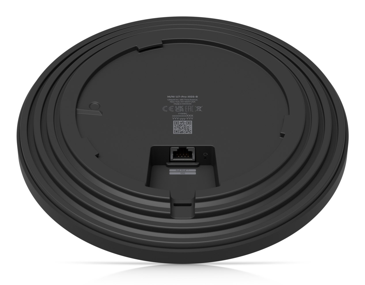 Ubiquiti U7 Pro XGS 8600 Mbit/s Black Power over Ethernet (PoE)