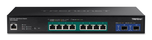Trendnet TPE-3102WS network switch Managed 2.5G Ethernet (100/1000/2500) Power over Ethernet (PoE) Black
