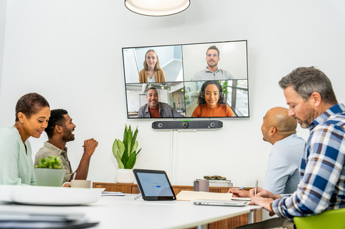 Poly Studio X52 All-In-One Video Bar with TC10 Controller Kit No Power Cord GSA/TAA
