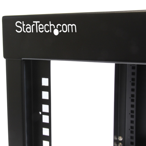 StarTech.com 6U Hinged Open Frame Wall-Mount Server Rack - 22 in. Deep