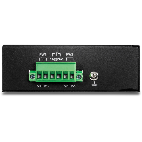 Trendnet TI-PE80 network switch Unmanaged Fast Ethernet (10/100) Power over Ethernet (PoE) Black
