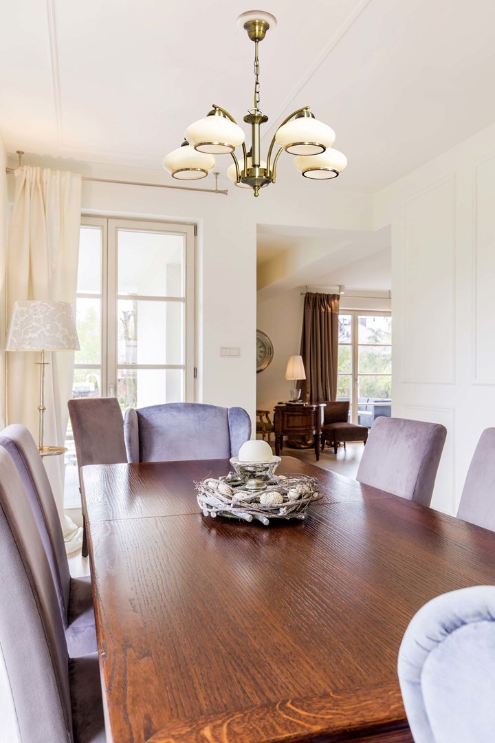 Activejet Classic ceiling chandelier pendant lamp RITA Patina 5xE27 for living room