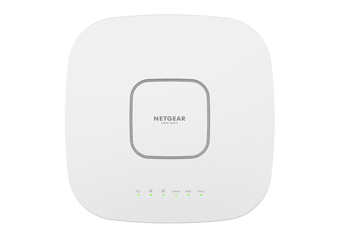 NETGEAR Insight Cloud Managed WiFi 6 AX6000 Tri-band Multi-Gig Access Point (WAX630) 6000 Mbit/s White Power over Ethernet (PoE)