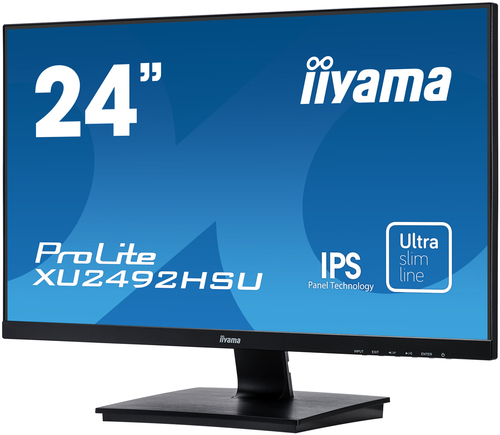 iiyama ProLite XU2492HSU-B1-STD computer monitor 60.5 cm (23.8") 1920 x 1080 pixels Full HD LED Black