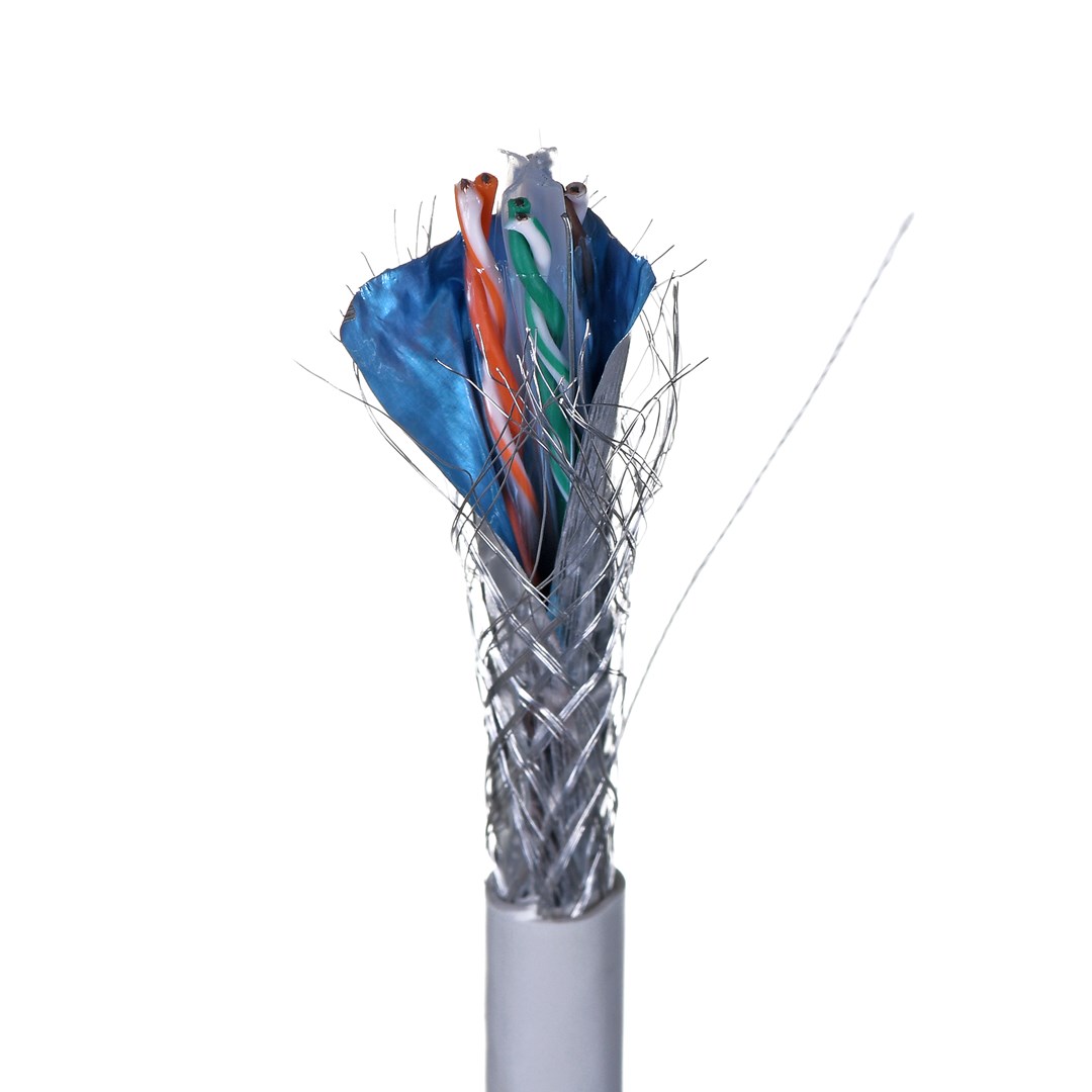 Lanberg LCS6-11CU-0305-S networking cable Grey 305 m Cat6 SF/UTP (S-FTP)
