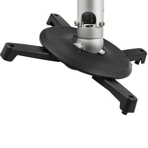 StarTech.com Universal Ceiling Projector Mount - Heavy Duty Height Adjustable/Extendable Pole Mount 5-22.7" from Ceiling - 33lb (15kg) - Tilt/Rotate - Hanging Projector Mount w/ Bracket