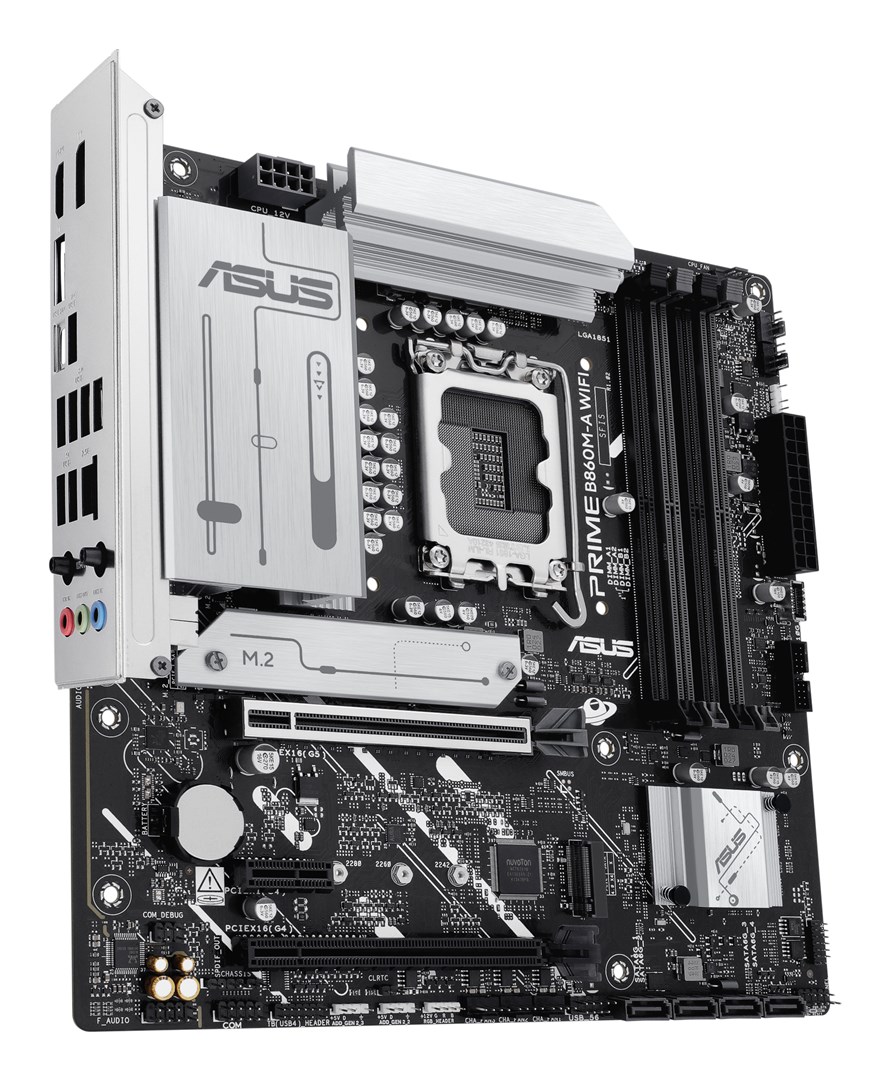 ASUS PRIME B860M-A WIFI Intel B860 LGA 1851 (Socket V1) micro ATX