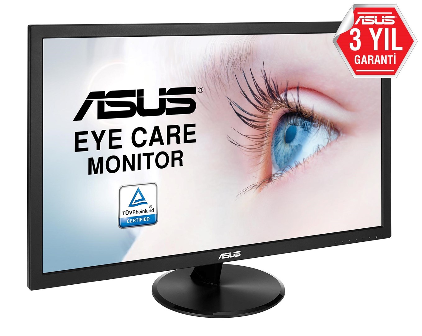 ASUS VP228DE computer monitor 54.6 cm (21.5") 1920 x 1080 pixels Full HD LCD Black