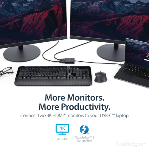MSTCDP122HD - Cables & Adaptors by StarTech.com
