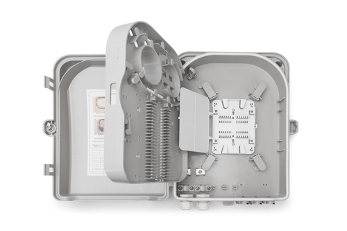Digitus FTTH Outdoor Distribution Box for 24 LC/Duplex, SC/ Simplex couplers