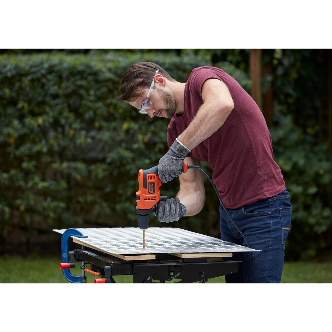 Black & Decker BEH200-QS drill 2900 RPM Black Orange