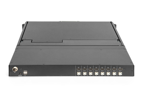Digitus DS-72221-6GE rack console 48.3 cm (19") 1920 x 1080 pixels Black 1U