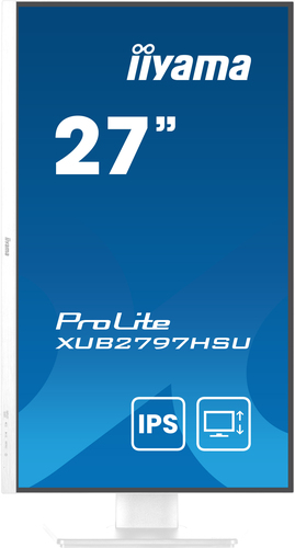 iiyama ProLite 27” IPS technology panel with height adjustable stand and 100Hz refresh rate
