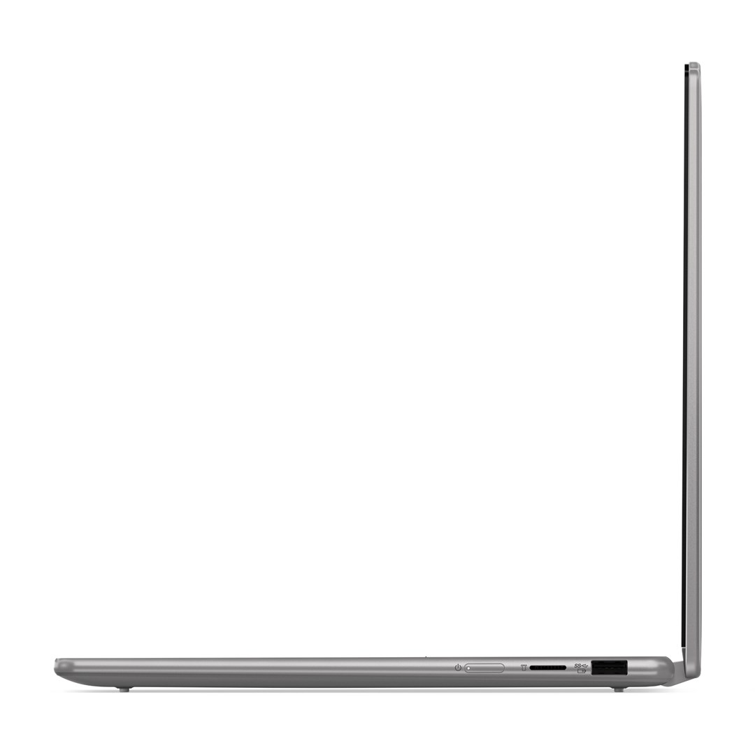 Lenovo 7 2-in-1 AMD Ryzen™ 5 8640HS Hybrid (2-in-1) 35.6 cm (14") Touchscreen WUXGA 16 GB LPDDR5x-SDRAM 1 TB SSD Wi-Fi 6E (802.11ax) Windows Home 11 Grey + Backpack