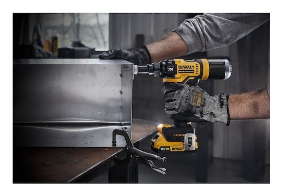 DeWALT DCF403NT-XJ power rivet tool Black  Yellow 2.4 3.2 4 4.8 mm 10000 kN