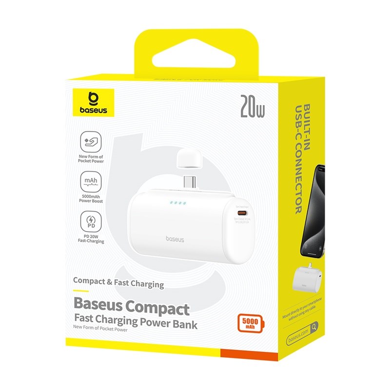 Baseus Compact 5000 mAh White
