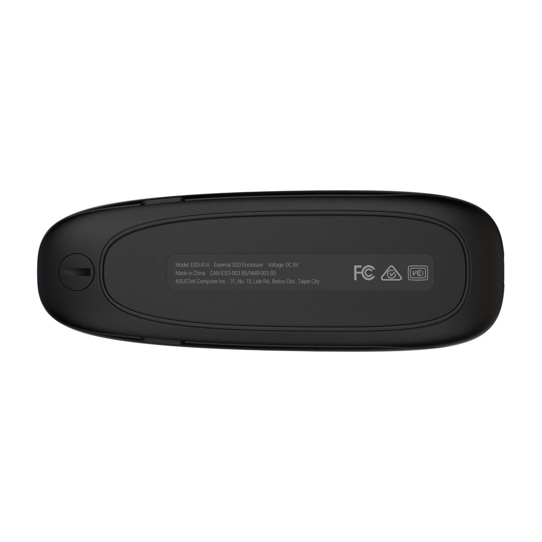 ASUS COBBLE Black (ESD-A1A/BLK) SSD enclosure M.2