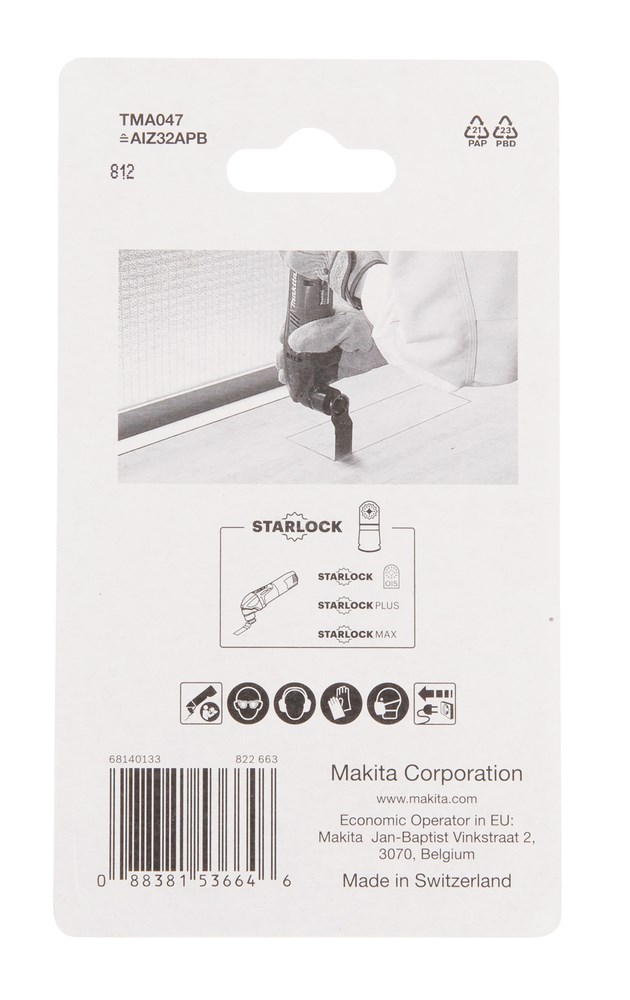 Makita B-64814-5 jigsaw/scroll saw/reciprocating saw blade Bimetal 5 pc(s)
