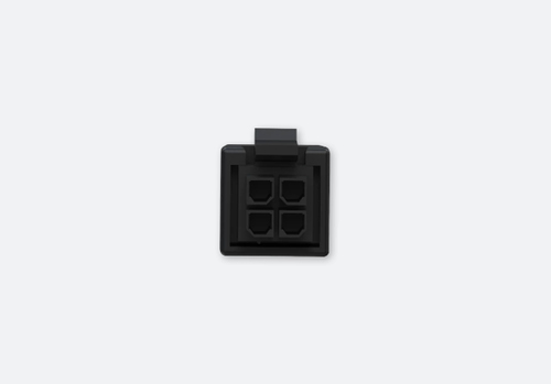 Teltonika 4-pin to 4-pin power cable Black 1 m