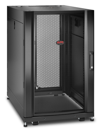 APC NetShelter SX, Server Rack Enclosure, 18U, Black, 925H x 600W x 900D mm