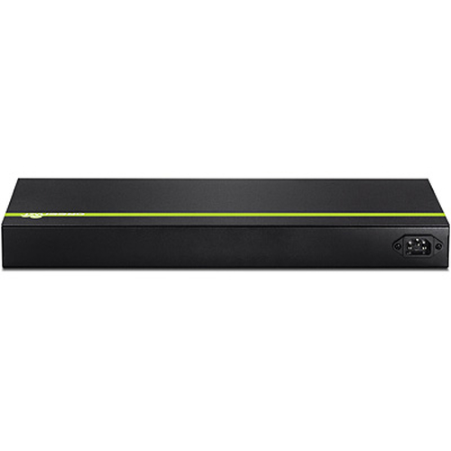 Trendnet TPE-TG160G network switch Unmanaged L2 Gigabit Ethernet (10/100/1000) Power over Ethernet (PoE) 1U Black