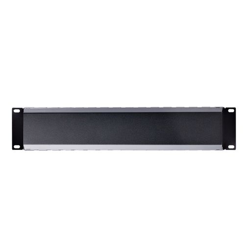 StarTech.com 2U Horizontal Finger Duct Rack Cable Management Panel with Cover