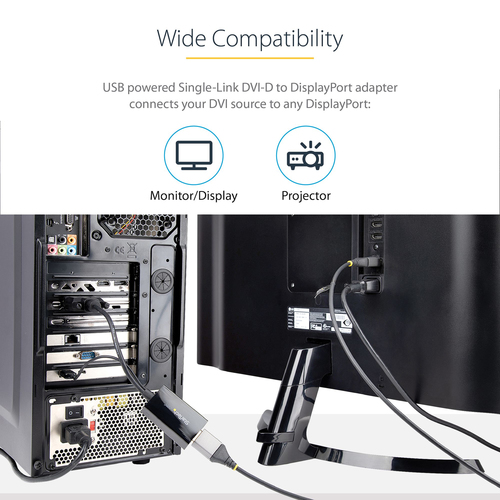 DVI2DP2 - Cables & Adaptors by StarTech.com