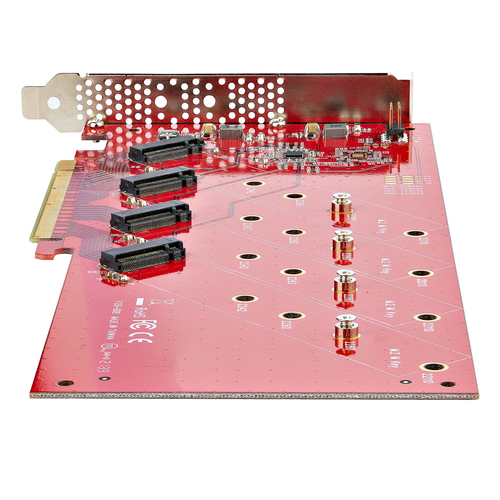 QUAD-M2-PCIE-CARD-B - Cables & Adaptors by StarTech.com
