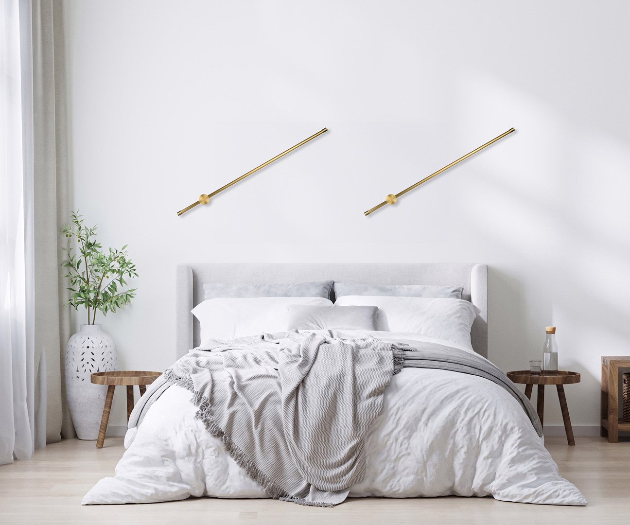 Activejet LED wall lamp AJE-HILTON Patina WW