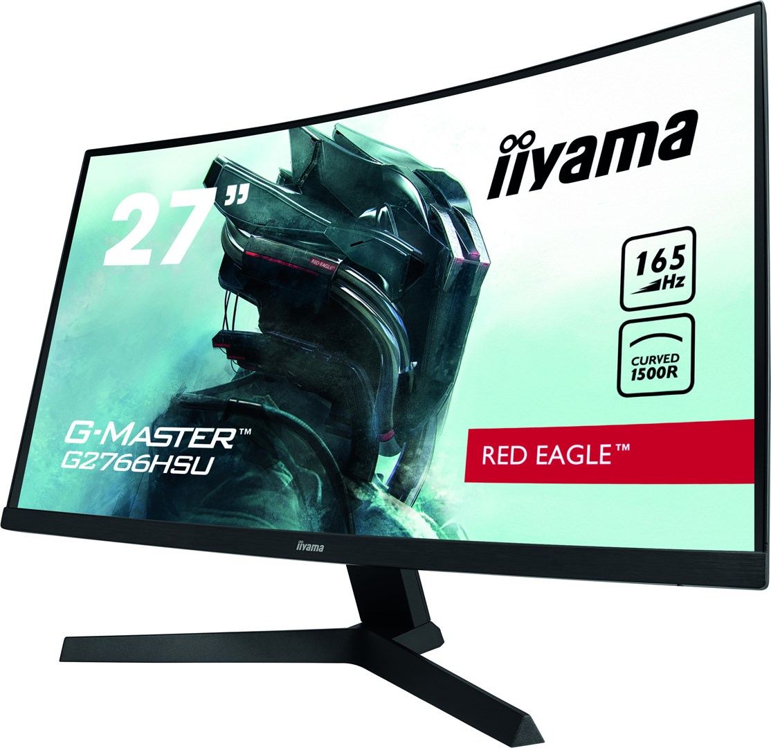 iiyama G-MASTER Immerse yourself in the game with the curved G2766HSU with FreeSync Premium