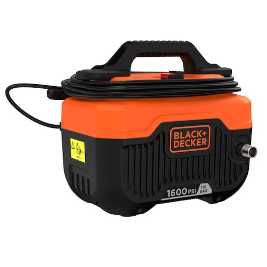 Black & Decker BEPW1300H-QS pressure washer Compact Electric 312 l/h Orange