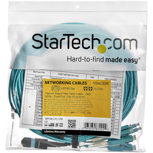 MPO8LCPL10M - Cables & Adaptors by StarTech.com