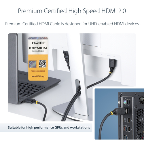 HDMI2-CABLE-4K60-50C - Cables & Adaptors by StarTech.com