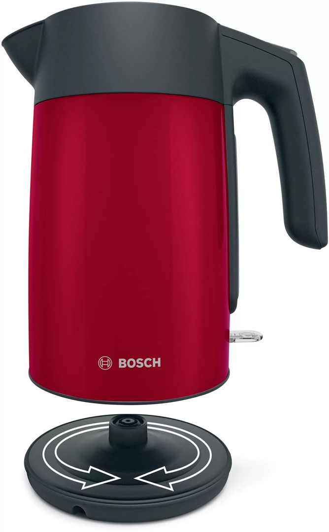 Electric kettle Bosch TWK 7L464  2400 W  1.7 l Red