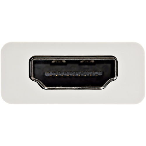 StarTech.com USB-C to HDMI Adapter - White - 4K 60Hz