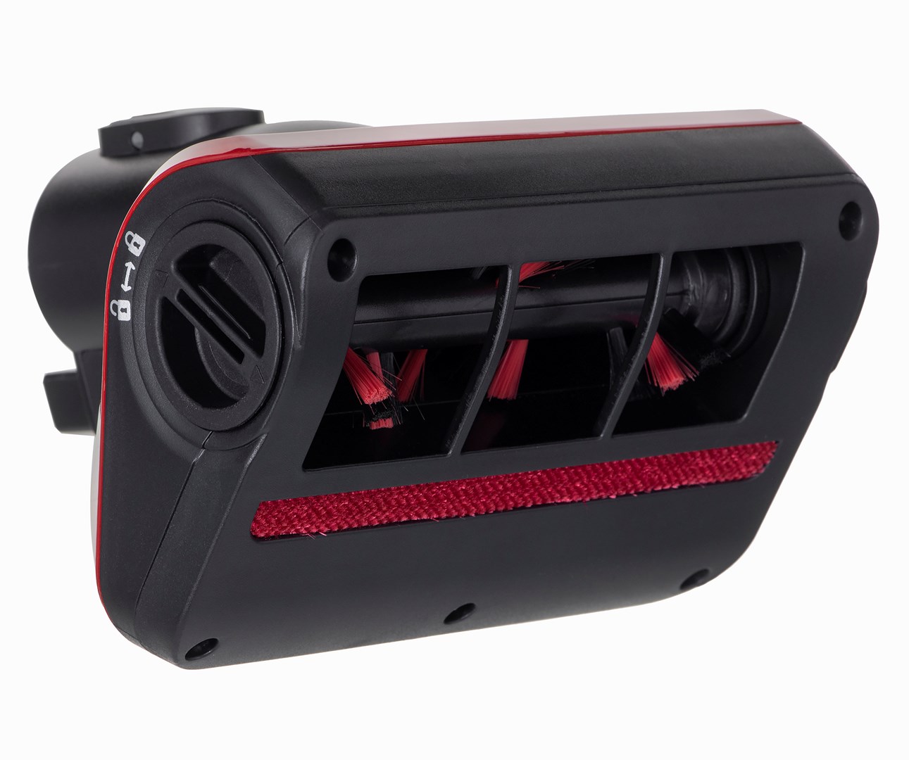 Bosch BBS711ANM stick vacuum/electric broom Battery Dry Bagless 0.3 L Black, Red, Stainless steel