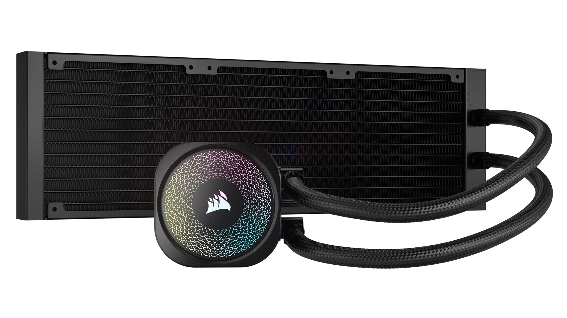 Corsair Nautilus 360 RS ARGB Processor Air cooler Black
