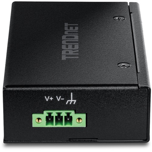 Trendnet TI-PELC50 network switch Unmanaged Fast Ethernet (10/100) Power over Ethernet (PoE) Black