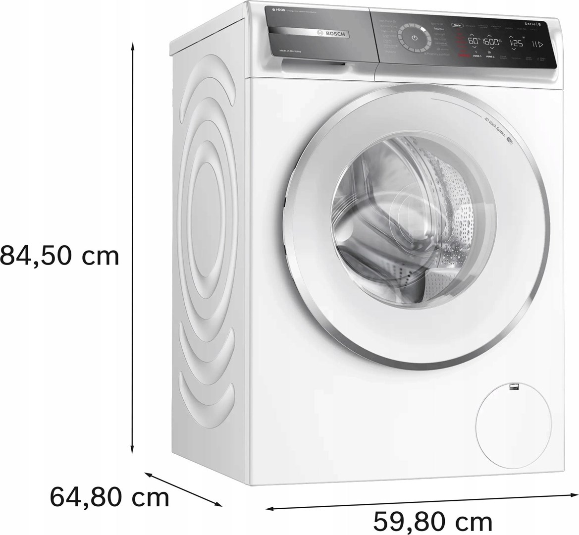BOSCH WGB256A2PL washing machine