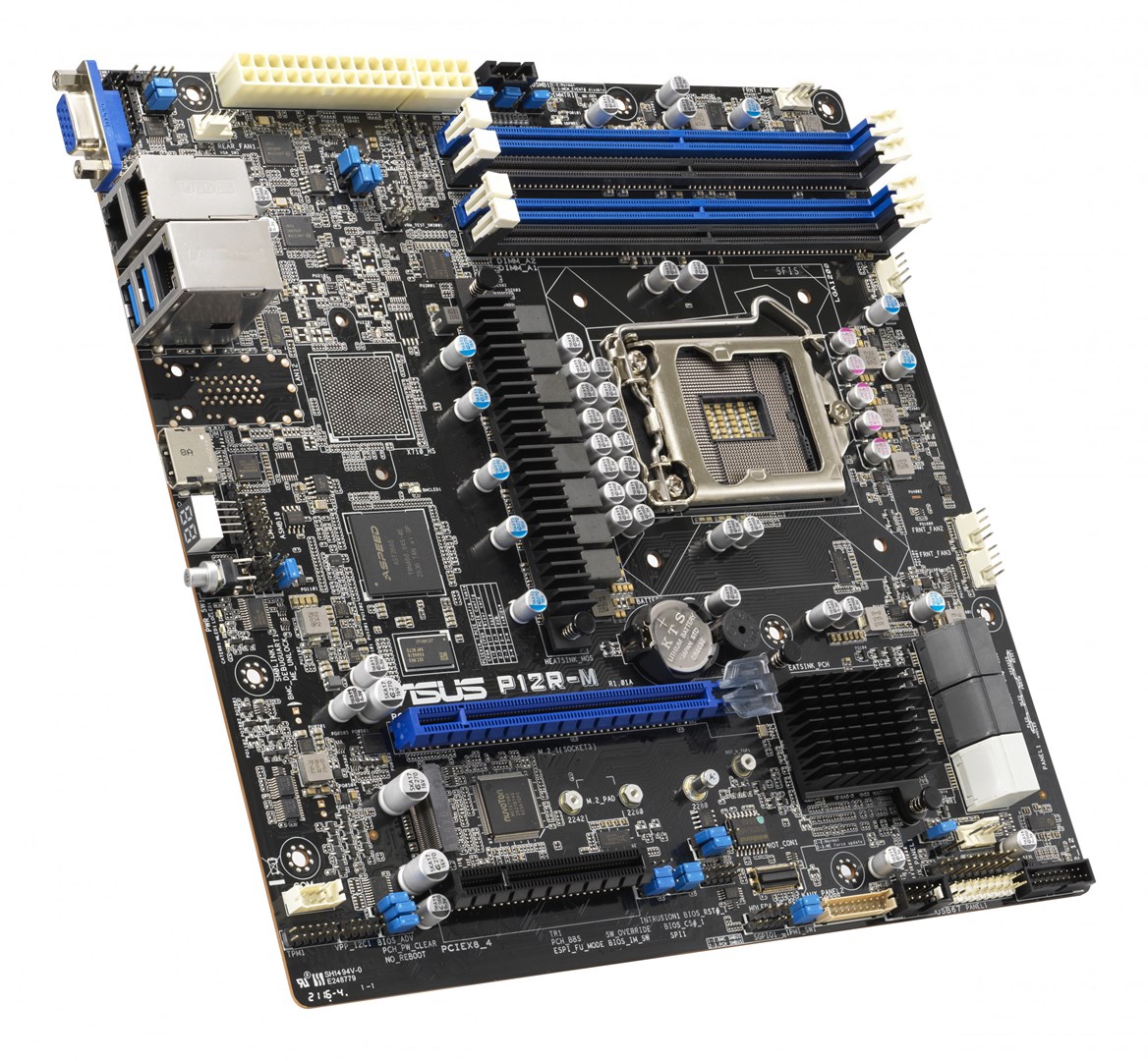 ASUS P12R-M Intel C256 LGA 1200 (Socket H5) ATX